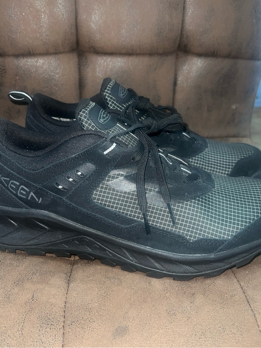 Keen Men's Black Athletic Trail Sneakers
